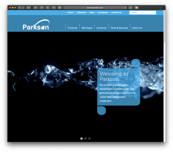 New Parkson Website